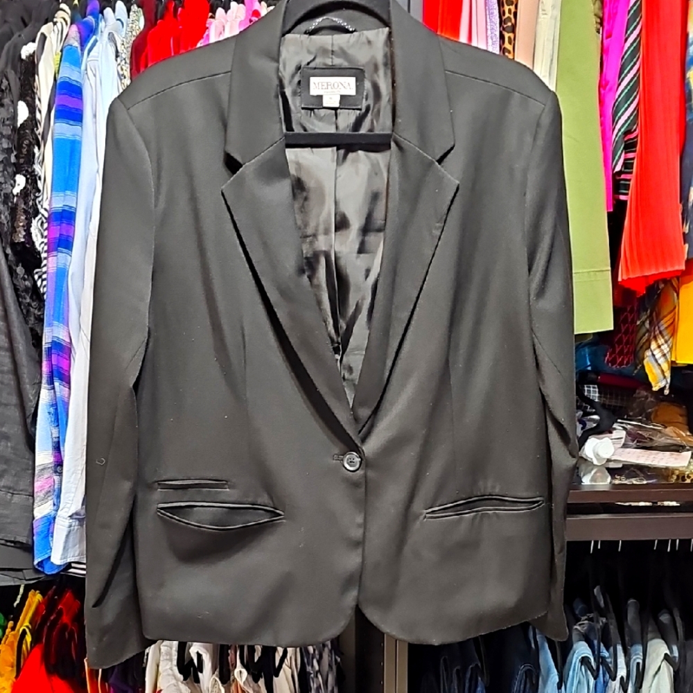 Merona Classic Black Blazer